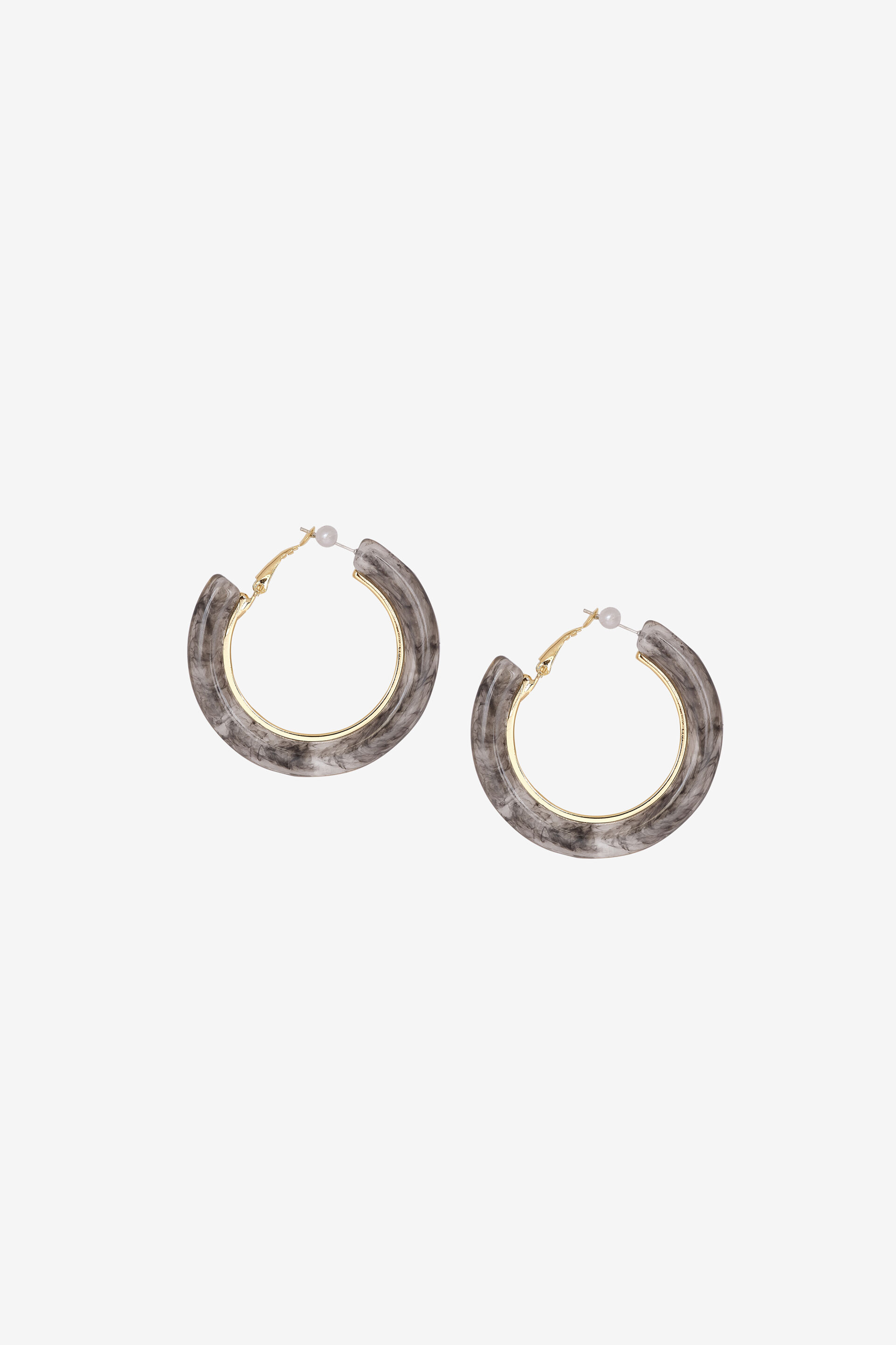 Gray Scale Hoops, , image 1